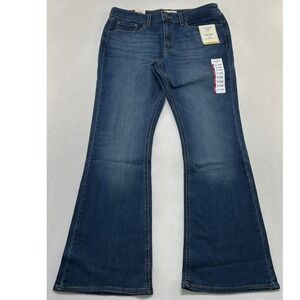 Levi Strauss Signature Gold True‎ Boot Jeans Women's 10 W30 Medium Wash Mid Rise